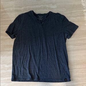 Lucky Brand Dark Blue Short Sleeve Tee